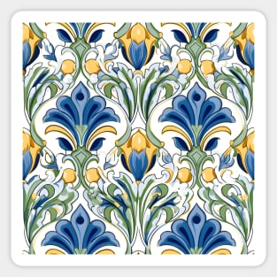 Italian Majolica Tile 26 Sticker